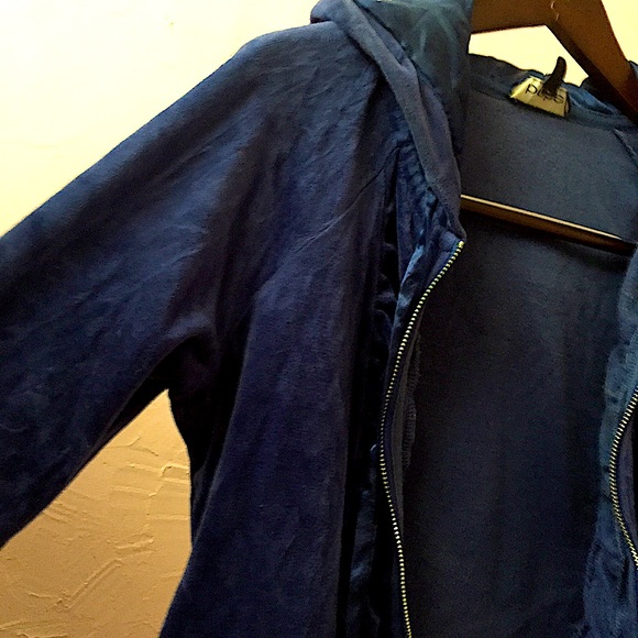 Bebe Velvet Feel Street + Dance Zip Up Hoodie - Picture 2 of 8